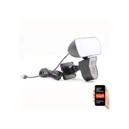Cameră LED inteligentă de supraveghere de exterior cu iluminare Immax NEO 07785 5,5W/5V IP65 Wi-Fi Tuya