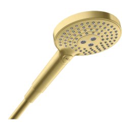 Pară de duș, Axor, ShowerSolution 120, 3 jeturi, alamă periată, 26050950