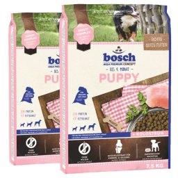 BOSCH Puppy Hrana uscata pentru cainii junior 15 kg (2 x 7.5 kg)