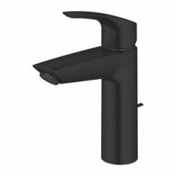 Baterie lavoar Grohe Eurosmart New M-size, negru mat