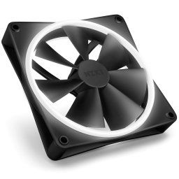 F140 RGB DUO, PWM, Kit 2 ventilatoare de 140 mm si controler, 500 - 1800 RPM, Negru