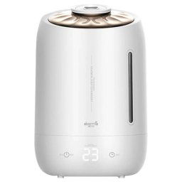 Umidificator Aer cu Ultrasunete F600 Digital Timer Filtrare cu Carbon 5L Alb