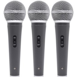 set 3 microfoane mana + 3 bucati nuca microfon