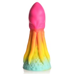 Creature Cocks King Kraken Silicone Dildo Rainbow