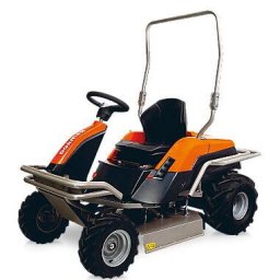 Minirider iarba inalta, DORMAK RXH 95 2, motor Loncin LC2P77F, 708cc, 16kW, 22HP, 86cm