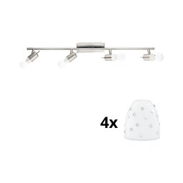 Spot LED Eglo MY CHOICE 4xE14/4W/230V crom/alb
