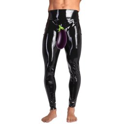 LateX Leggings 2910365 Black M