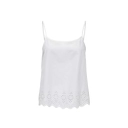 ONLY Top Onllou Life Emb Singlet Ptm 15313172 11-0601 TCX bright white