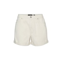VERO MODA Bermude Vmzuri Hr Loose Shorts Mix 10279493 11-0809 TCX ecru