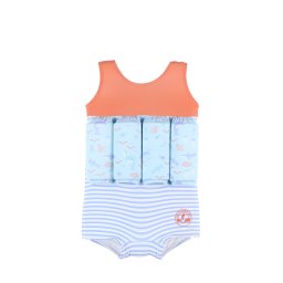 Costum de inot flotabil, Archimede, Cocon boy S24, 4 ani, A2410531