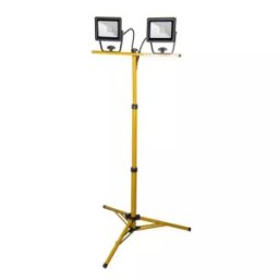 Lampa atelier cu trepied Dedra L1072-3, 2x30W LED SMD, IP65, 230V