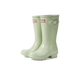Hunter Original Kids' Gloss Rain Boot (Little KidBig Kid) Muffled Green