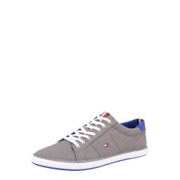 TOMMY HILFIGER Sneaker low 'Harlow' albastru / gri taupe / roșu / alb