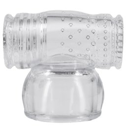 Doc Johnson Merci Cock Stroker Wand Attachment Clear