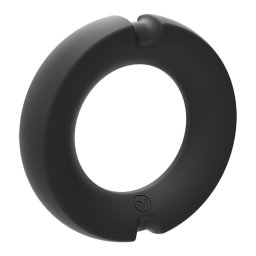 Doc Johnson Merci The Paradox Silicone-Metal Cock Ring 35mm Black