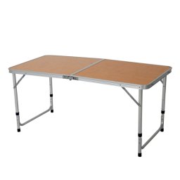 Masa pliabila picnic 60 x 120 cm, 6 persoane, stejar