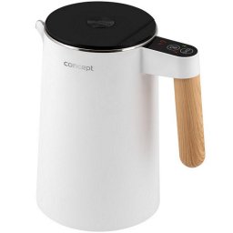Fierbator Stainless Steel Kettle White 1.5 l Salt & Pepper Concept RK3300