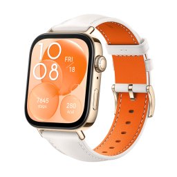 HUAWEI WATCH FIT 3 White Leather Strap