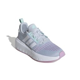 adidas Kids Swift Run 23 (Big Kid) Halo BlueWhiteBliss Lilac