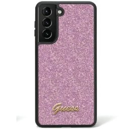 Husa Samsung Galaxy S24 hardcase Glitter Script - Purple