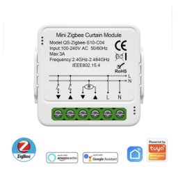 Secutek Controler Zigbee pentru jaluzele, Tuya Smart