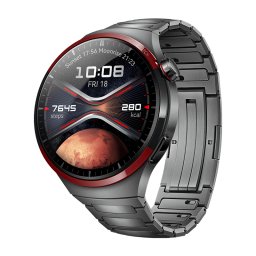 HUAWEI WATCH 4 Pro Space Edition, carcasă Titan de grad aerospațial, curea Titanium, Android/iOS