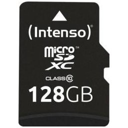 Card memorie Intenso microSDXC 128GB Class 10