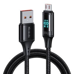 CA-1070 USB to Micro USB cable, 3A, 1.2m (black)