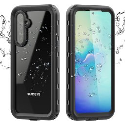 Husa ShellBox Waterproof IP68 - Husă waterproof - compatibil cu Samsung Galaxy A54 - Waterproof - culoare Negru
