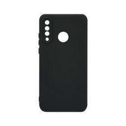 Husa BestCase® Premium Silicon, Compatibila Cu Huawei P30 Lite, 1.2MM Slim, Microfibra in interior, Antisoc, Rezistent la socuri, Protectie Camera, Margini ridicate pentru protectia ecranului, Negru