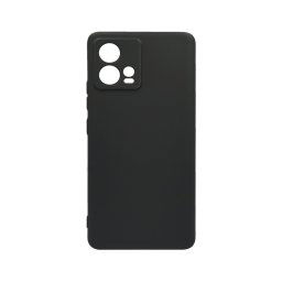 Husa BestCase® 0.8MM Slim Silicon, Compatibila Cu Motorola Edge 30 Fusion, Rezistenta la uzura, Protectie Camera, Negru