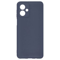 Husa BestCase® Premium Silicon, Compatibila Cu Motorola Moto G14, 1.2MM Slim, Microfibra in interior, Antisoc, Rezistent la socuri, Protectie Camera, Margini ridicate pentru protectia ecranului, Albastru inchis