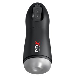 Pipedream PDX Elite Suck-O-Matic Frosted-Black