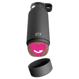 Pipedream PDX Plus Fuck Flask Secret Delight Discreet Stroker Grey Bottle Brown