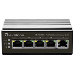 Switch Comutator IFS-0501, 5 porturi, Negru