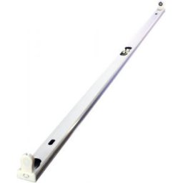 Corp de iluminat deschis, pt. tuburi luminoase T8, cu LED 230 VAC, max. 11 W, 600 mm, G13