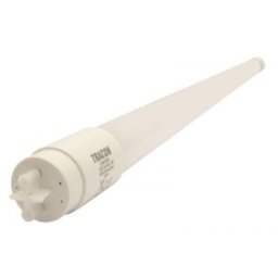 Tub luminos LED, din sticlă,dispersor opal 230 V, 50 Hz, G13, 18 W, 1600 lm, 4000 K, 200°, EEI=F
