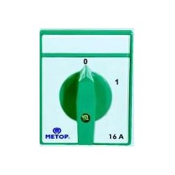 INTRERUPATOR CIRCULAR METOP 3P 40A 0-1
