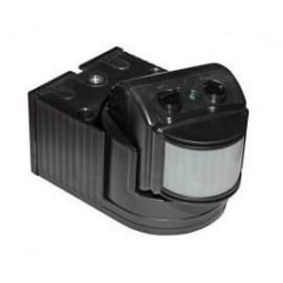 Senzor miscare 230V 180' 800W Negru Ip44
