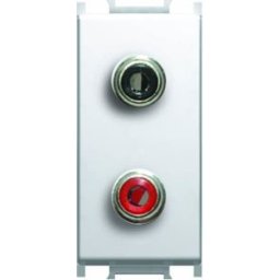 MODUL Priză audio Alb KM22PW