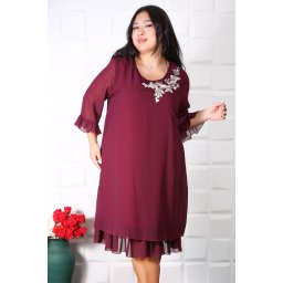 Rochie de Ocazie Bety Bordo
