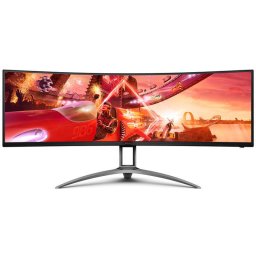 Monitor LED Curbat AOC AG493UCX2 49 inch DQHD VA 1ms 165Hz, Negru