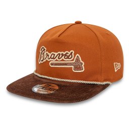 New Era, sapca maro 9fifty atlanta braves cord golfer