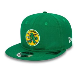 New Era, sapca verde 9fifty oakland athletics MLB retro crown