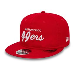 New Era, sapca rosie 9fifty san francisco 49ers retro