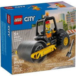 LEGO® City 60401 - Cilindru compactor de santier