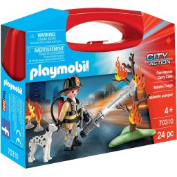 Playmobil City Action PM70310 - Salvare din incendiu, Set portabil (#70310)