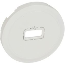 Cover Plat.Usb Socket White 068253