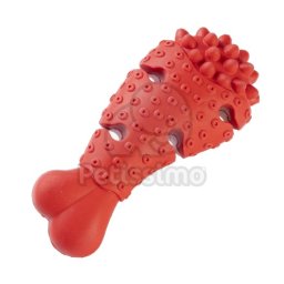 GimDog Red Titan jucărie câini, diverse forme Pulpă de pui