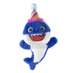 GimDog Sharks Party jucărie de pluș pentru câini, rechin albastru - 1 buc.